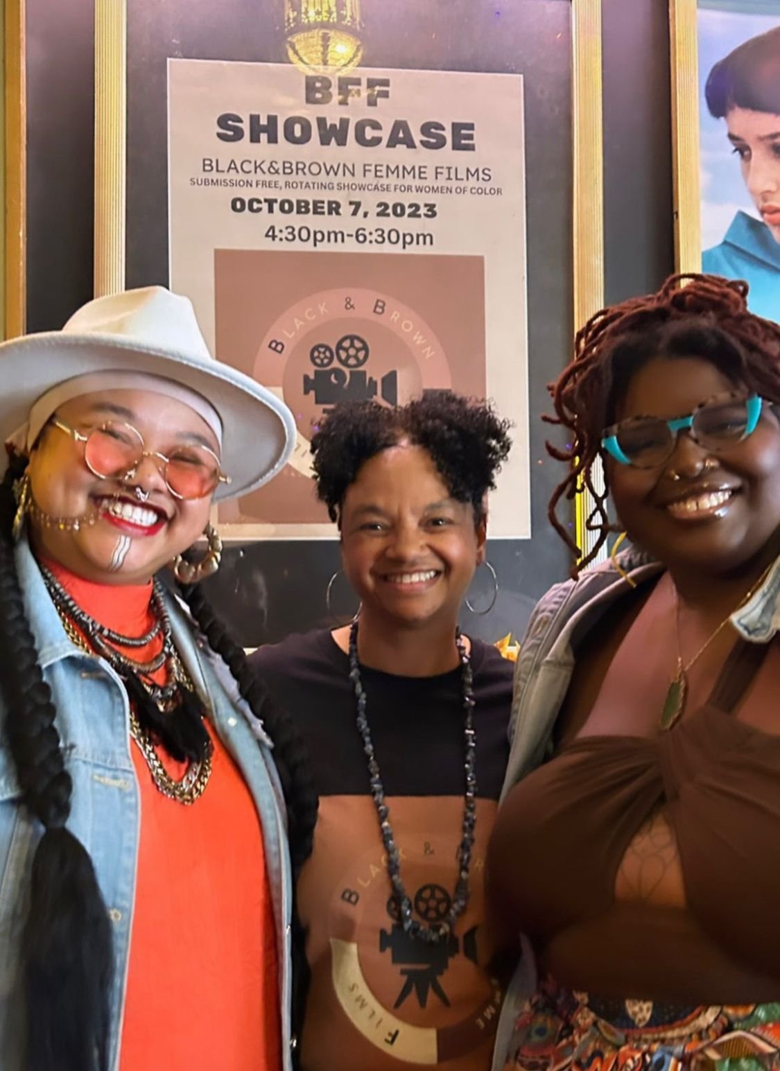 Filmmaker featured at the Black and Brown Femme Film Festival 2023