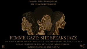 Femme Gaze: She Speaks Jazz poetry and live jazz event by BBFF